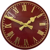 Halifax Outdoor Clock Service red dial
