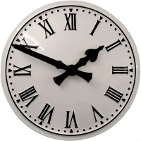 Halifax Outdoor Clock Service white dial